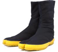 Stivali giapponesi Rikio JIKA TABI scarpe ninja piedi nudi Hadashi H10 neri