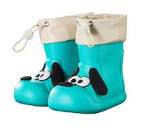 Stivali Gomma Bambino e Bambina Unisex Galosce Suola Antiscivolo Pioggia Colorati Scarpe da Antipioggia Impermeabili per Bambini Studenti della Scuola elementare