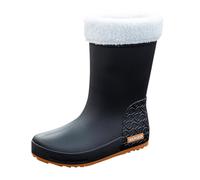 Stivali Gomma Donna Comode Leggere Scarpe Impermeabili Imbottiti Antiscivolo Eleganti Stivaletti Pioggia Alti Con Fodera Calda Giardinaggio Stivali Gomma Lavoro Moda Stivaletto Da Giardino In Pvc
