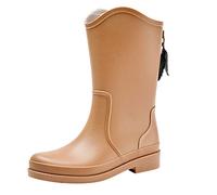 stivali gomma donnaimpermeabili chelsea boots pioggia corti per donna stivaletti slip antivento esterni giardinaggio ideali fango tutte stagioni