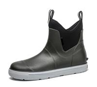 Stivali Gomma Uomo da Pioggia Pioggia Scarpe da All'aperto Resistenti all'abrasione a Mezza Altezza Stivali Gomma Impermeabile di Alta qualità per la Pesca di Alta qualità per Il Lavoro all'aperto