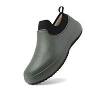 Stivali Gomma Uomo da Pioggia Stivali da Pesca Scarpe Antipioggia Stivaletti Antinfortunistica Uomo a Mezza Altezza Resistenti all'Usura alla Caviglia alla Scrub per la Pesca Comode Shorty Boots