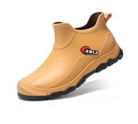Stivali Impermeabili da Uomo Comode Giardinaggio Scarpe Comode Giardinaggio Scarpe Stivali da Pesca Resistenti all'abrasione per la Pesca a Mezza Altezza Antiscivolo per Lavoro all'aperto
