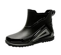 Stivali In Gomma Donna Per Pioggia da Antiscivolo Slip On Giardino Lavoro Stivaletti Antivento Esterni Giardinaggio Chelsea Ideali Fango e Tutte le Stagioni