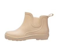 Stivali In Gomma Donna Per Pioggia Impermeabili Chelsea Boots Scarpe di da Giardino con Robusta Suola Antiscivolo Wellies Ankle Esterni, e Cortile