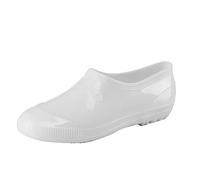 Stivali In Gomma Donna Per Pioggia Moda Antivento Alla Caviglia, Impermeabili Stivaletti con Robusta Suola Antiscivolo Scarpe da Esterni, Giardino e Cortile