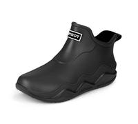 Stivali in Gomma Donna per Pioggia Moda Antivento Leggere Antiscivolo Impermeabili con Robusta Suola Stivaletti Chelsea Esterni