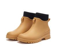 Stivali In Gomma Donna Per Pioggia Scarpe da Giardino Donne Alla Caviglia Esterno Con Comfort Ultimi Leggeri e Resistenti Esterni Giardinaggio Chelsea Cortile