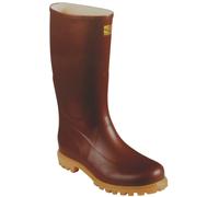STIVALI IN GOMMA NATURALE CARRO ARMATO GINOCCHIO Col. Marrone Mis. 41