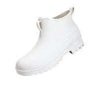 Stivali in gomma unisex | Stivali da pioggia | Impermeabili | Stivali in gomma | Scarpe da giardino | Stivali Rain Boots | Stivali da fango a mezza altezza | Morbidi antiscivolo | Scarpe per il tempo