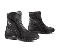 Stivali In Pelle Forma Touring Impermeabile Latino Nero Taglia:46