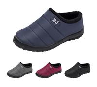 Stivali invernali da donna imbottiti, comodi e caldi | Stivali invernali antiscivolo slip-on, stivali termici leggeri a gambo corto, stivali da neve per tutti i giorni