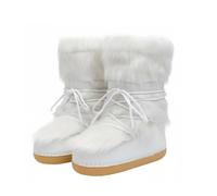 Stivali invernali donna, impermeabili, imbottiti, Moon Boot con lacci