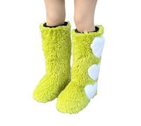 Stivali invernali in similpelle, medio-alti, isolati caldi, ideali per escursioni per lo stile confortevole nella stagione fredda., verde, 41 EU