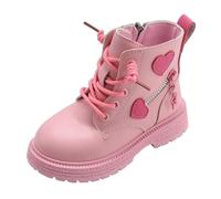 Stivali Invernali per Bambine Leggero Antiscivolo Stivali di Cotone per Invernali Comodi Scarpe da Trekking Outdoor Scarpine Primi Passi Bottes de Printemps et d'Automne Fodera in Pile