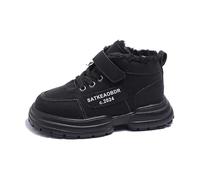Stivali Invernali per Bambine,Stivali Piatti alla Moda Comodi Suola Morbida da Principessa di Cotone Scarpe Impermeabili Bottes de Printemps et d'Automne Idéales pour l'Automne l'Hiver