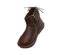 Stivali invernali per bambini, 34, casual, in rete, morbidi, traspiranti, 24, marrone, 25.5 EU