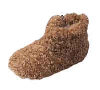 Stivali invernali per bambini 35 Flat Keep Warm Snow Boots Comfortable Shoes Stivali da neve impermeabili per bambini, marrone, 23 EU
