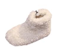 Stivali invernali per bambini 35 Flat Keep Warm Snow Boots Comfortable Shoes Stivali da neve impermeabili per bambini, bianco, 23 EU