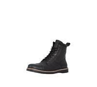 Stivali John Doe Rover Black XTM in pelle da motociclista, 46 EU
