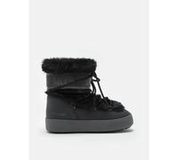 Moonboot - Stivali doposci donna in pelliccia sintetica - Moon Boot Ltrack Faux Fur Wp Black per Donne - Taglia 39 - Nero
