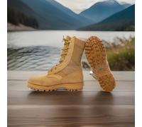 Stivali militari US Army Altama Combat ACU Desert Tan da uomo taglia 14,5 XXW...