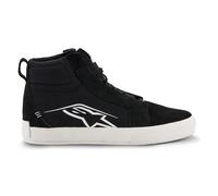 Alpinestars Ride-63 Canvas Scarpe da motociclismo, Bianco/nero, Taglia 11