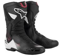 Stivali moto Alpinestars SMX-6 3 nero-bianco-rosso 38