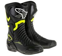 Stivali moto Alpinestars SMX-6 V2 nero giallo flo