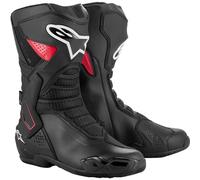 Stivali Moto Alpinestars SMX-6 V3 Drystar - Nero/Rosso 224302513