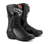 Alpinestars SMX-6 V3 Fluo Stivali da moto, nero/rosso, 45