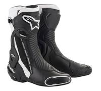 Stivali da moto Alpinestars SMX Plus v2 nero / bianco, 43
