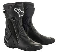 Stivali moto Alpinestars SMX Plus V2 Gore-Tex nero argento