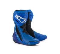 Stivali da moto Alpinestars Supertech R Vented Blu-Nero 43