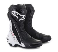 Stivali moto Alpinestars Supertech R Vented Nero/Bianco43 Nero,Bianco