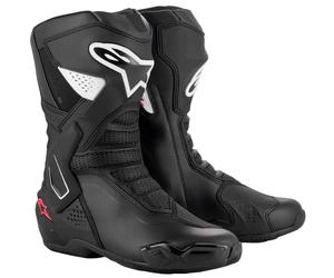 Stivali Moto da Donna Alpinestars Stella SMX-6 3 Nero-Bianco-Rosa 42