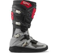 Gaerne GX1 Evo Stivali da motocross, grigio-rosso, taglia 42 per maschi