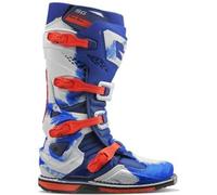 Gaerne SG22 Stivali da motocross, blu/bianco/rosso, Taglia 48
