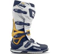 Gaerne Stivali da motocross SG22 Squadron bianco-blu-giallo Taglia 47