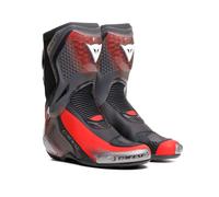 Stivali Moto Microfibra Uomo Dainese TORQUE 4 S Black/Red-Lava