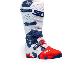 Stivali Moto Off Road Uomo Sidi CROSSAIR X White Navy Red Taglia:50