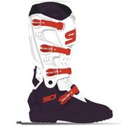 Sidi X-Power SC, stivali 43 EU male Rosso Scuro/Bianco/Rosso