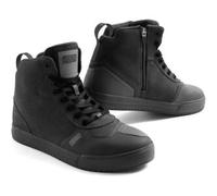 Stivali da motociclista in pelle nera Rebelhorn Spike 46