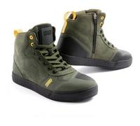 Stivali moto in pelle Rebelhorn Spike verde 44