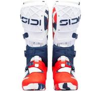 Stivali Moto Sidi Crossair X Bianco Rosso Blu 49