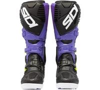 Sidi Crossfire 3 SRS, stivali 47 EU male Nero/Lilla/Giallo Fluo