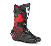 Sidi Mag-1 Stivali da moto, nero-rosso, taglia 47 per maschi