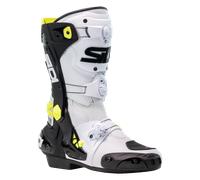 Stivali Moto Racing Uomo Sidi REX White Black Yellow Taglia:45