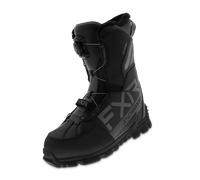 FXR X-Cross Pro BOA Stivali per motoslitte, nero-grigio, taglia 47 per maschi