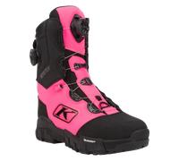 Klim Adrenaline Pro S GTX BOA Stivali da motoslitta, nero-rosa, taglia 41